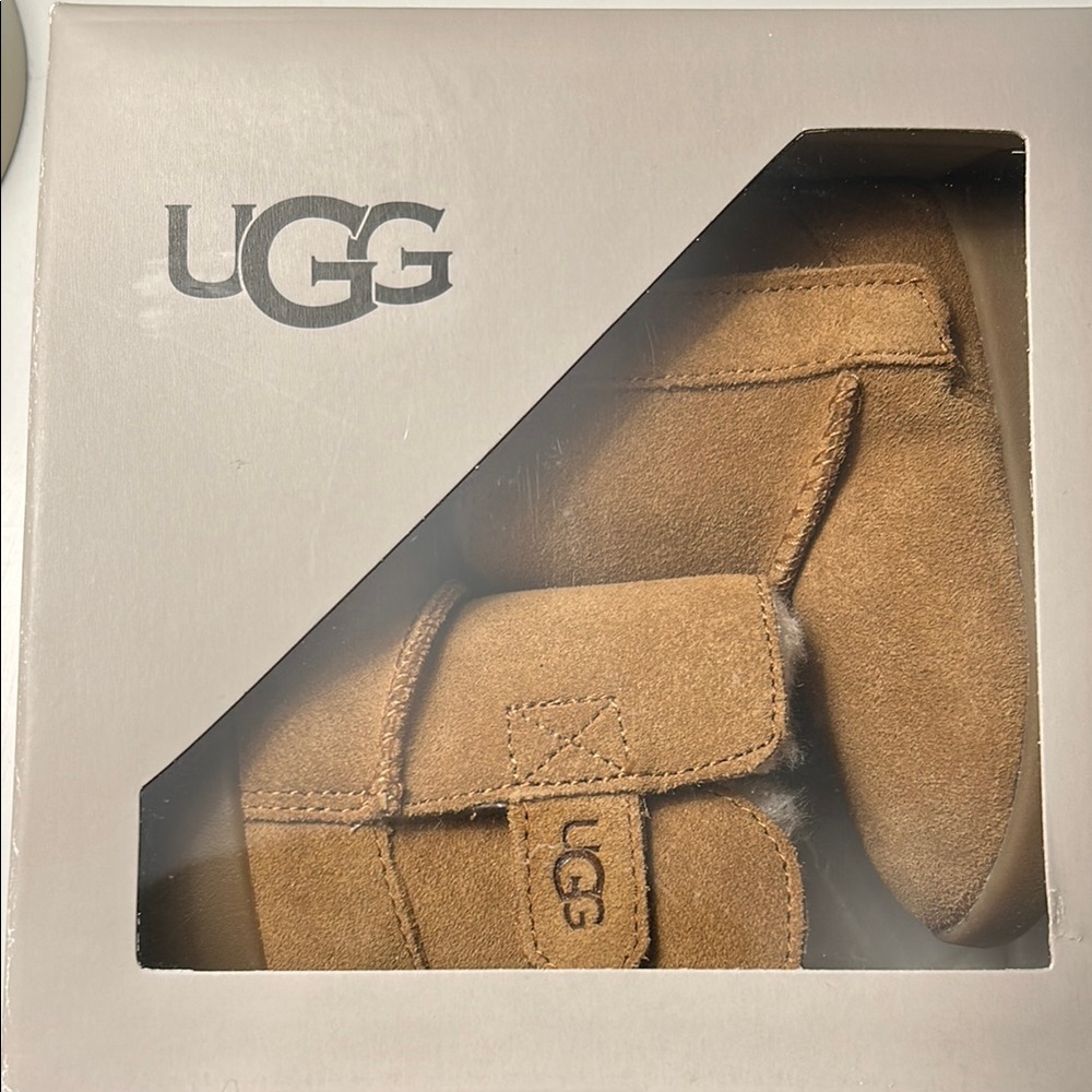 UGG Chestnut Suede Infant Booties